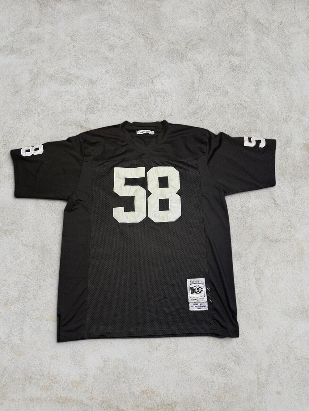 VTG “Lavay” Lawrence Taylor Jersey Any Given Sunday Headgear Classics Y2K Sz XXL